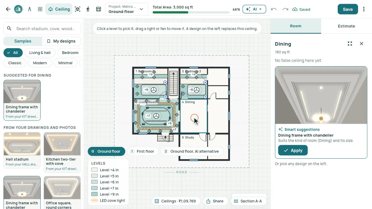 The library: designs from your drawings and photos first.