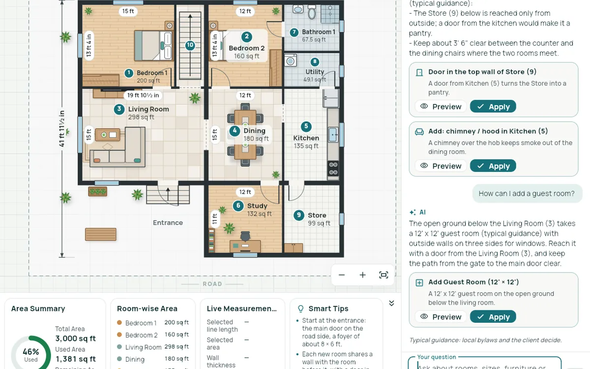 AI Planning add-on: ask about your plan